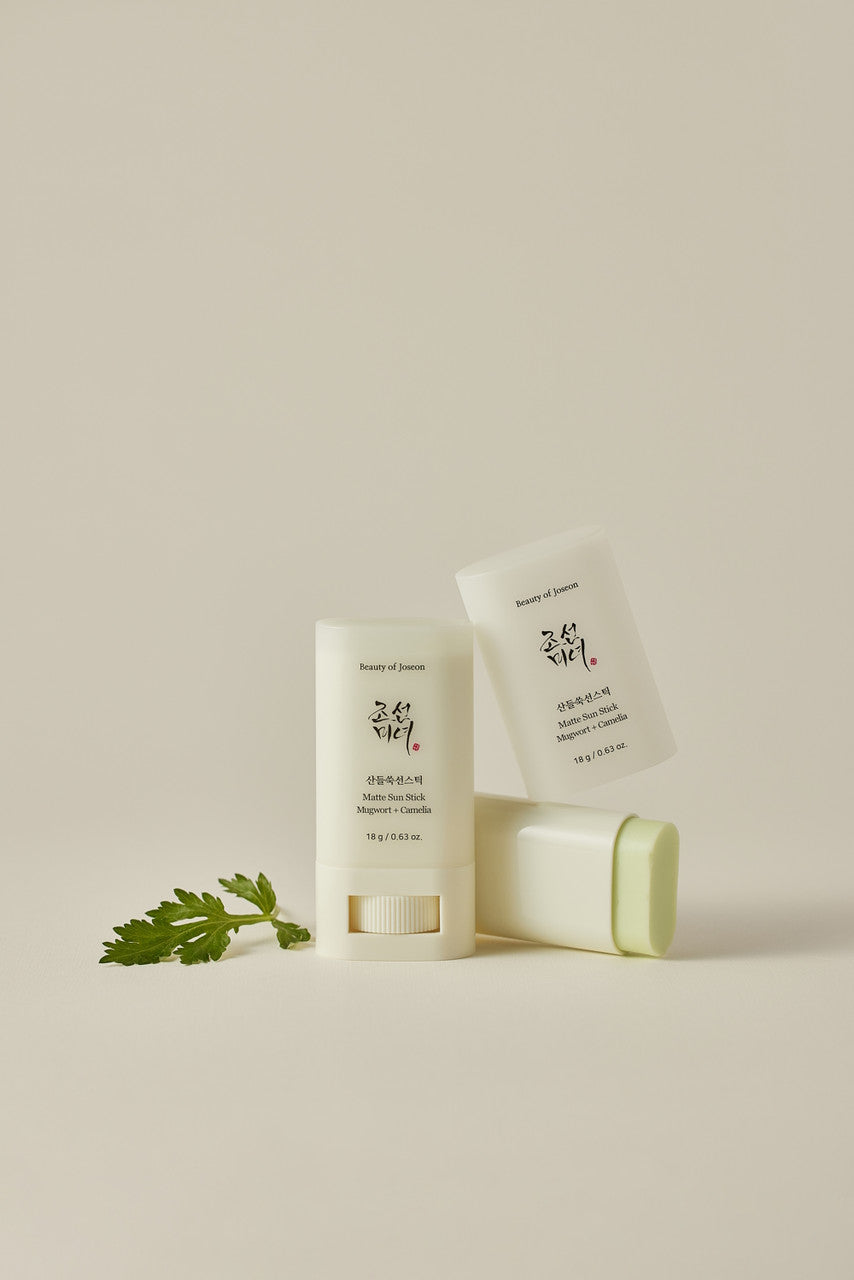 BEAUTY OF JOSEON MATTE SUN STICK: MUGWORT + CAMELIA SPF50 PA++++ 18g