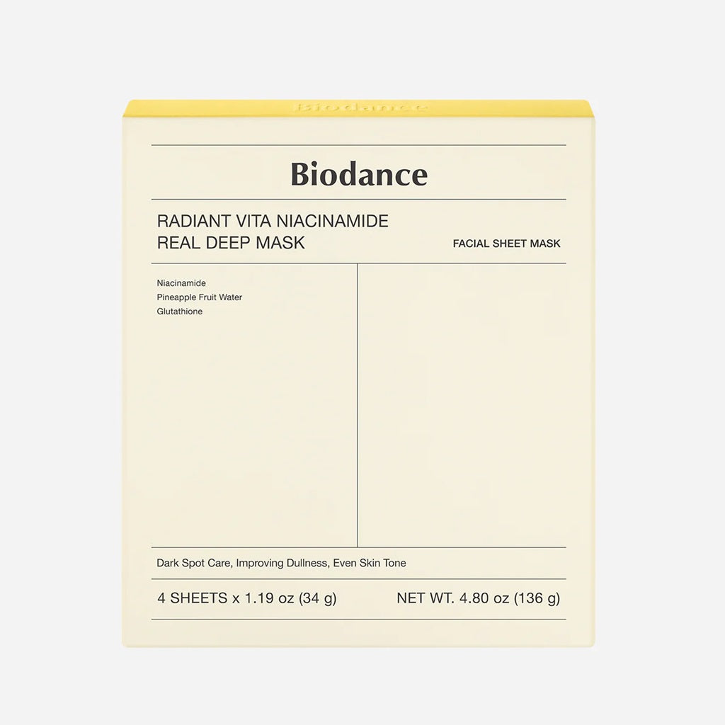 BIODANCE RADIANT VITA NIACINAMIDE REAL DEEP MASK