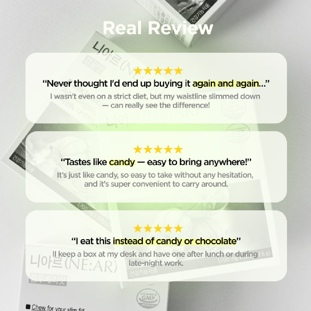 NEAR GARCINIA CAMBOGIA CHEWS SHINE MUSCKET FLAVOR