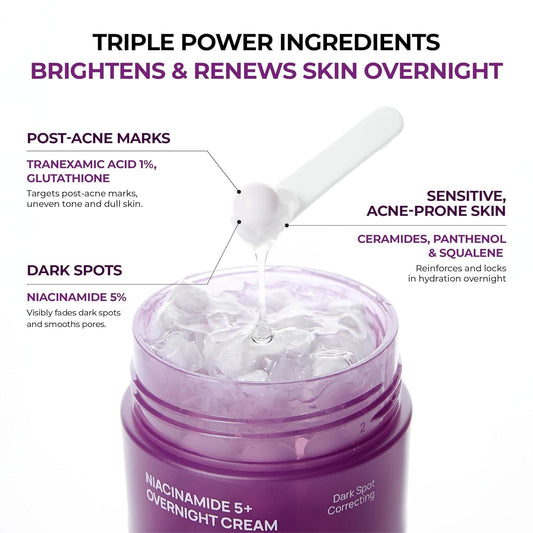 JUMISO NIACINAMIDE 5 + OVERNIGHT CREAM