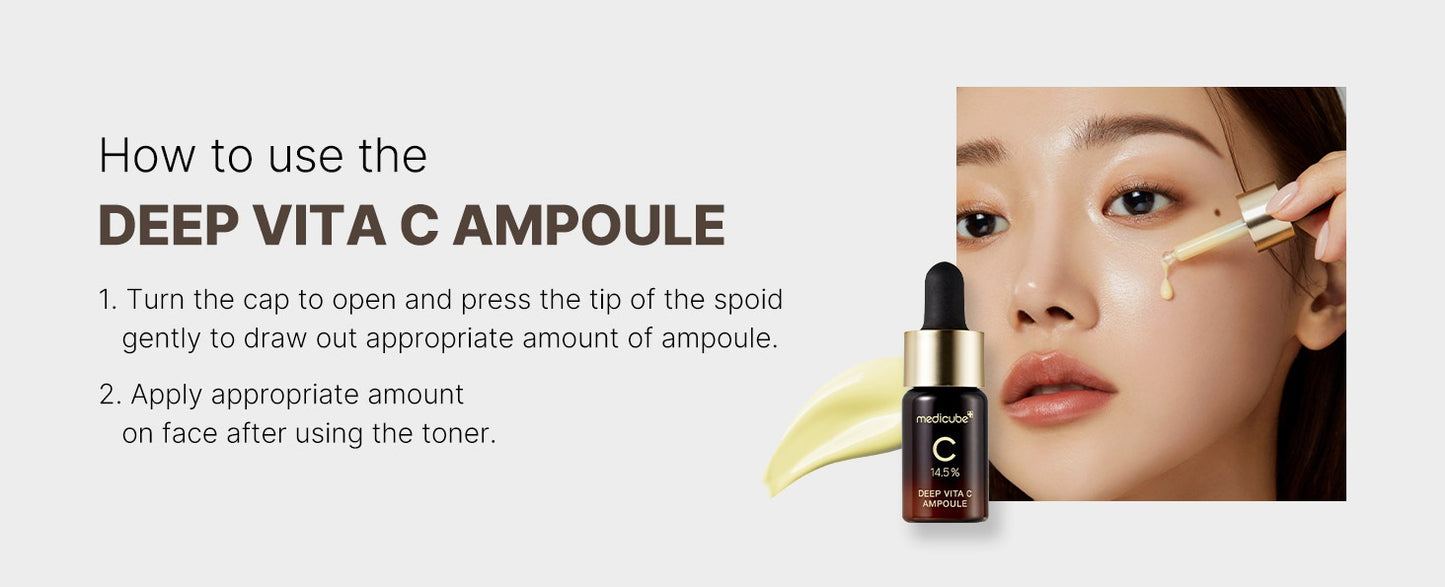 MEDICUBE DEEP VITA C AMPOULE 2.0