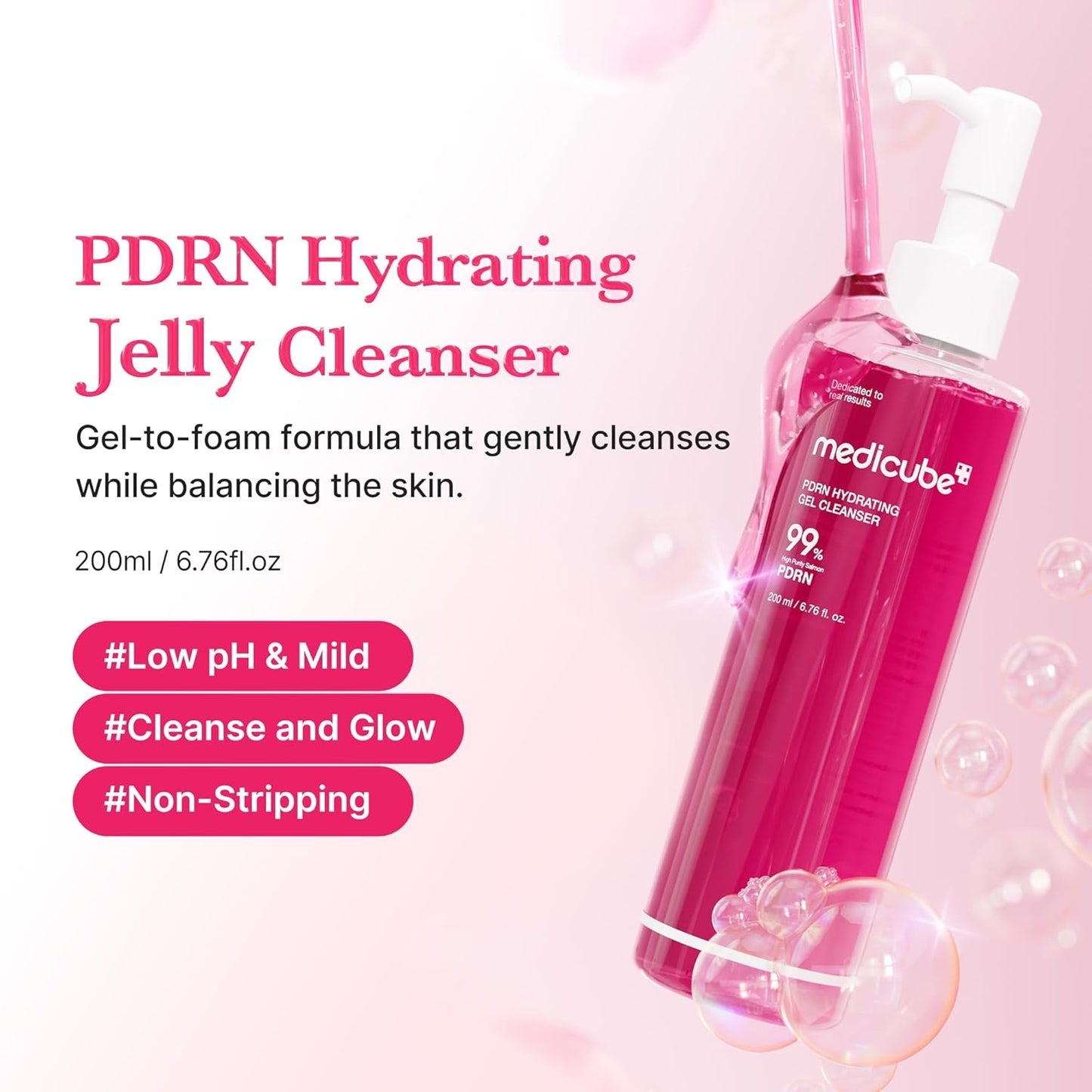 MEDICUBE PDRN HYDRATING GEL CLEANSER