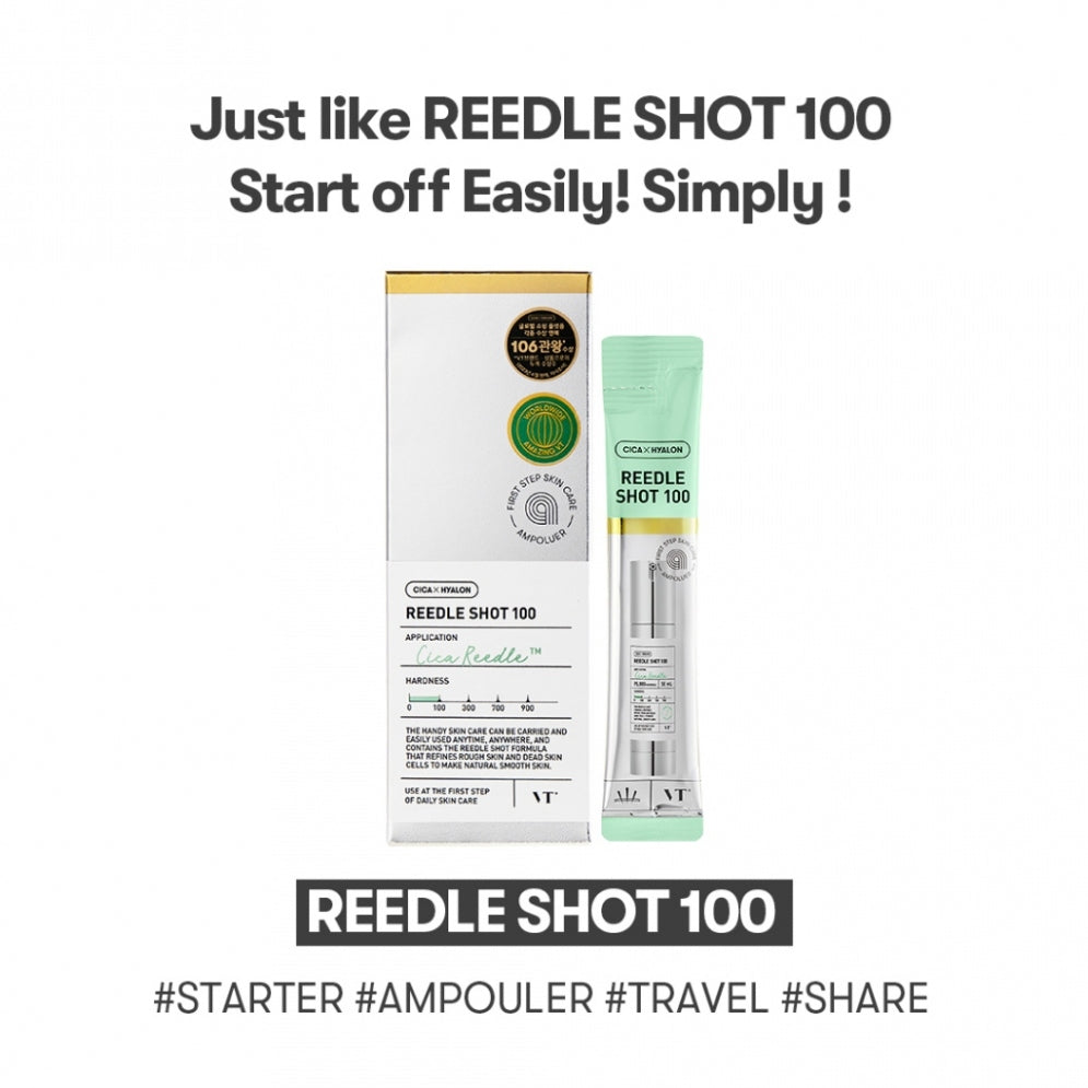 VT COSMETICS REEDLE SHOT 100 AMPOULER 2ml*7EA (TRAVEL SIZE)