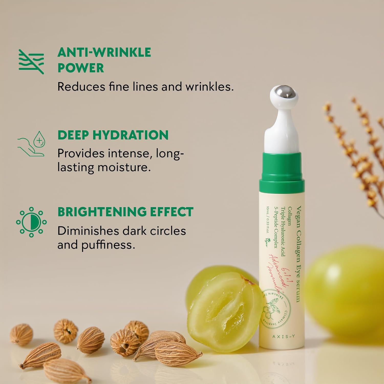 AXIS-Y VEGAN COLLAGEN EYE SERUM 10ml – M COSMETICS