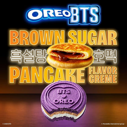 BTS x OREO Hotteok Brown Sugar Pancake Flavor Creme Limited Edition