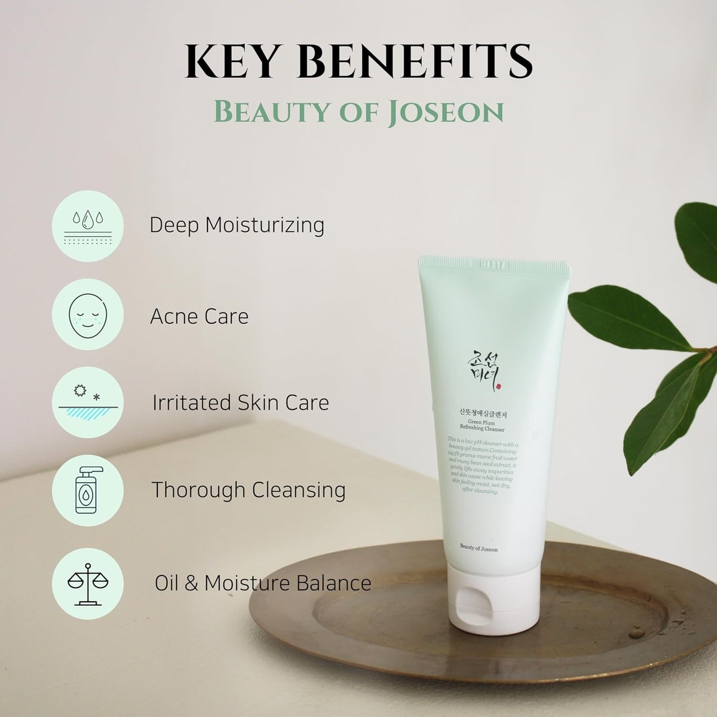 BEAUTY OF JOSEON GREEN PLUM REFRESHING CLEANSER 100ml