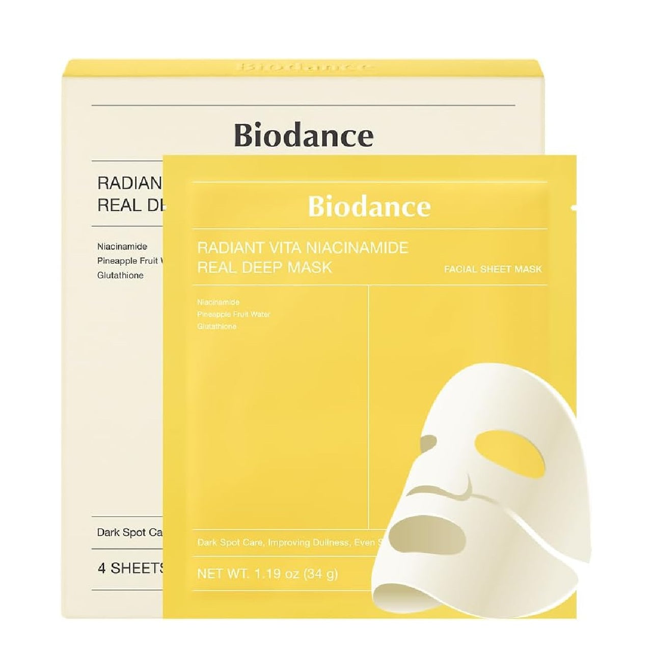 BIODANCE RADIANT VITA NIACINAMIDE REAL DEEP MASK