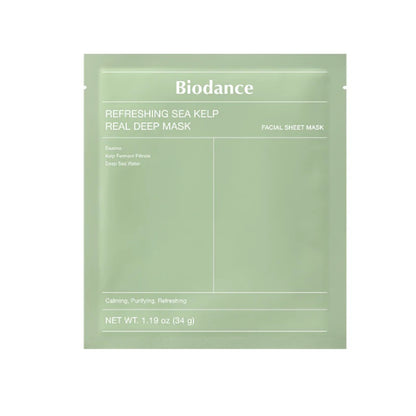 BIODANCE REFRESHING SEA KELP REAL DEEP MASK