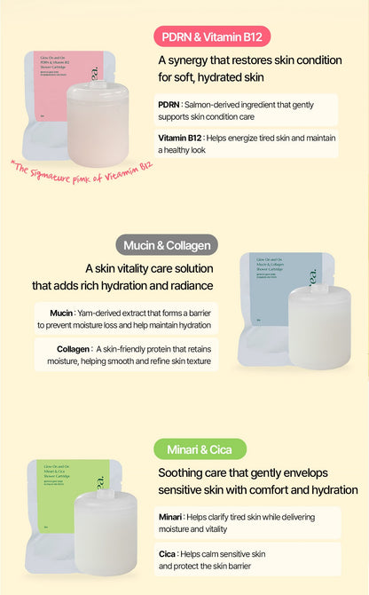 CLEARDEA GLOW ON AND ON SHOWER HEAD