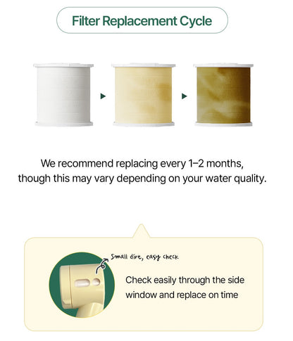 CLEARDEA GLOW ON AND ON SHOWER HEAD