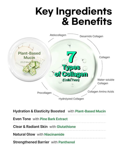 CLEARDEA MUCIN COLLAGEN VOLUMING CREAM AMPOULE 4mlx5