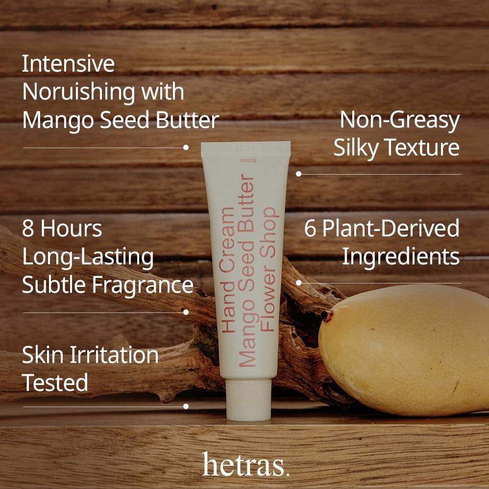 HETRAS PERFUMED MANGO SEED BUTTER HAND CREAM