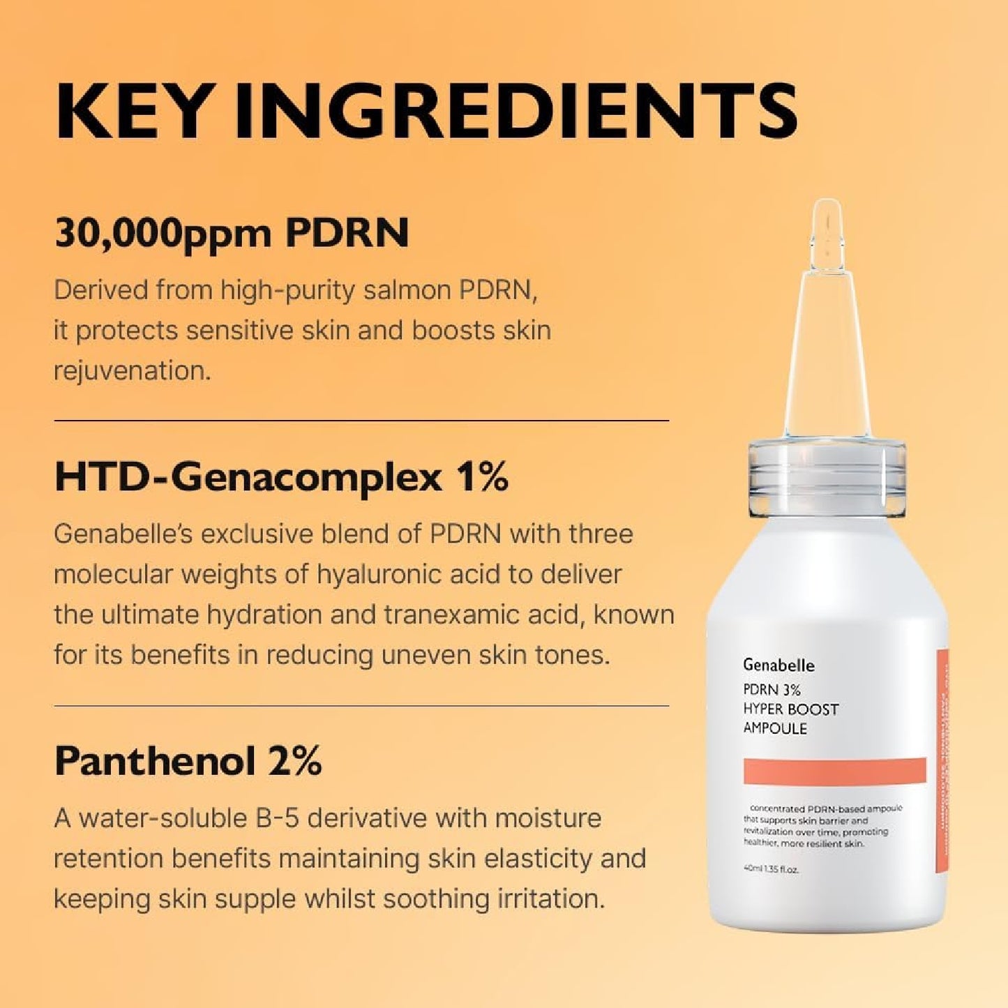 GENABELLE PDRN 3% HYPER BOOST AMPOULE