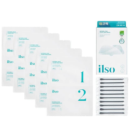 ILSO NATURAL MILD CLEAR NOSE PATCH