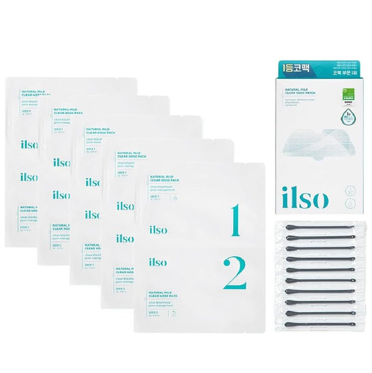 ILSO NATURAL MILD CLEAR NOSE PATCH