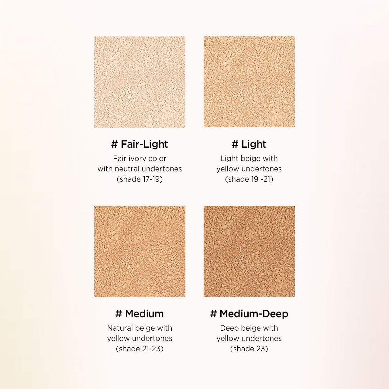 JUNG SAEM MOOL ESSENTIAL SKIN NUDER CUSHION + REFILL 14g