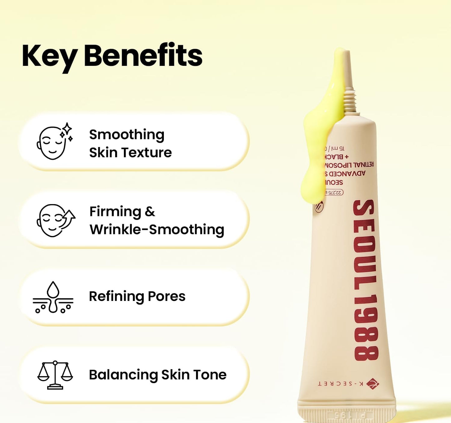KSECRET SEOUL 1988 ADVANCED SHOT : RETINAL LIPOSOME 12% + BLACK RICE