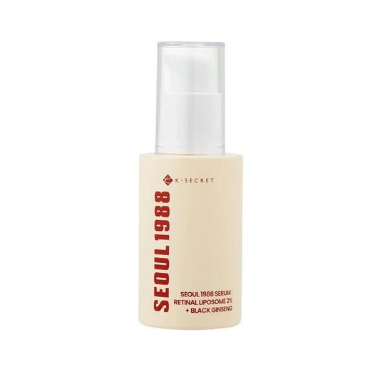 KSECRET Seoul 1988 Serum: Retinal Liposome 2% + Black Ginseng 30ml