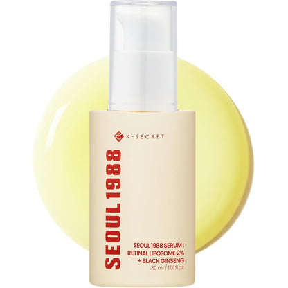 KSECRET SEOUL 1988 SERUM: RETINAL LIPOSOME 2% + BLACK GINSENG