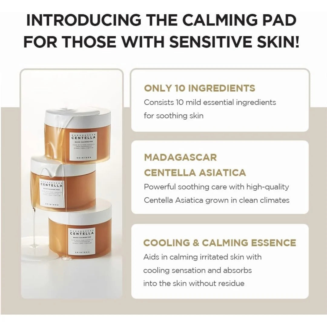 SKIN1004 MADAGASCAR CENTELLA QUICK CALMING PAD
