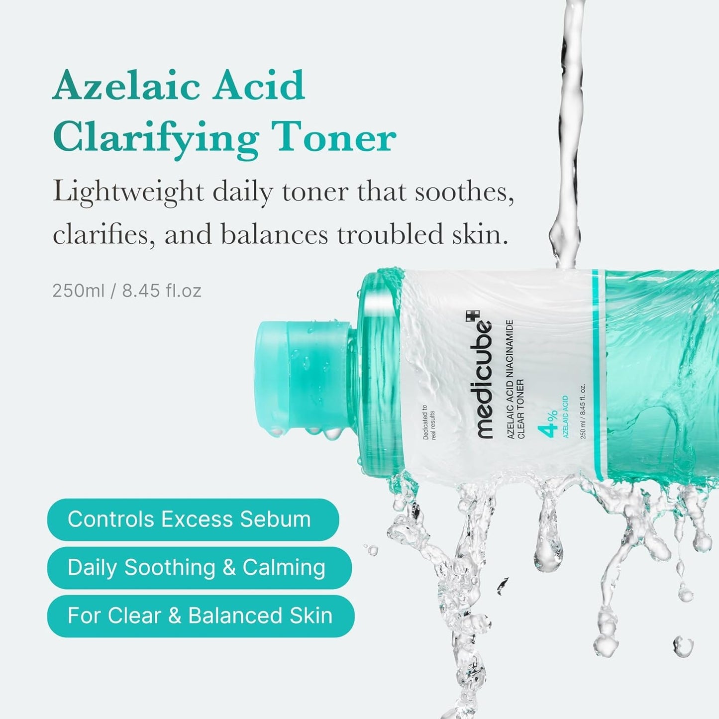 MEDICUBE AZELAIC ACID NIACINAMIDE CLEAR TONER