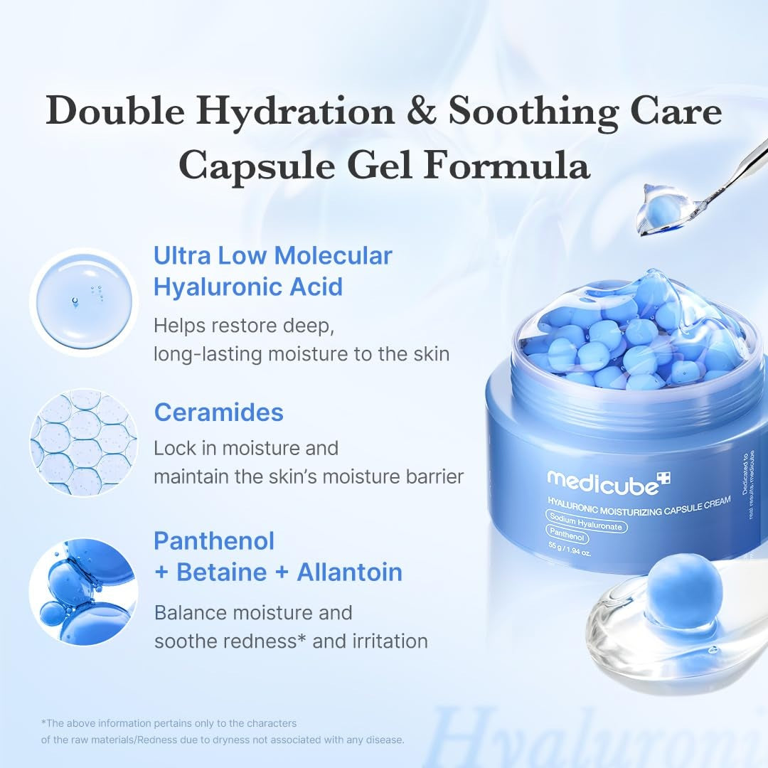 MEDICUBE HYALURONIC MOISTURISING CAPSULE CREAM