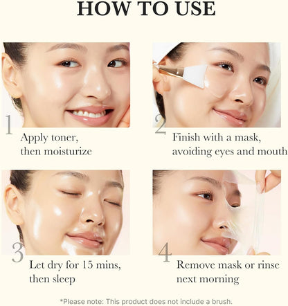 MEDICUBE KOJIC ACID TURMERIC NIGHT WRAPPING MASK