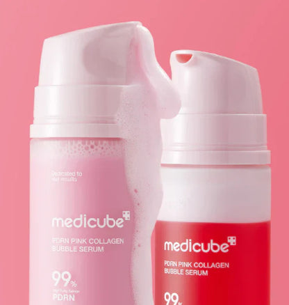 MEDICUBE PDRN PINK COLLAGEN BUBBLE SERUM