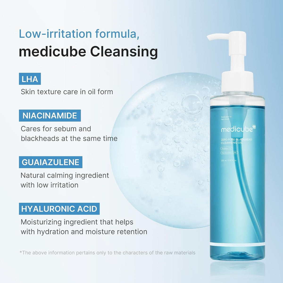 MEDICUBE ZERO PORE BLACKHEAD DEEP CLEANSING OIL