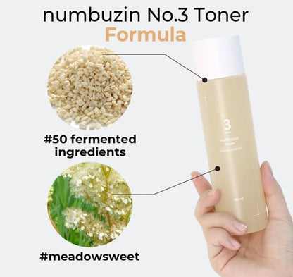 NUMBUZIN NO.3 SUPER GLOWING ESSENCE TONER 200ml