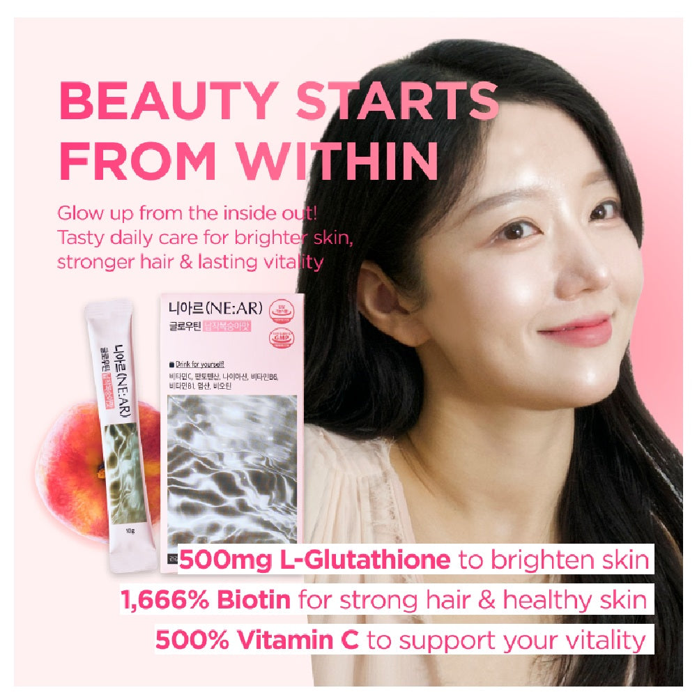 NEAR GLOW BOOST DRINK PEACH FLAVOUR