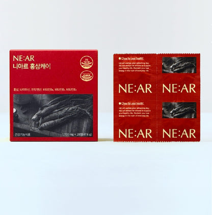 NEAR RED GINSENG CANDY