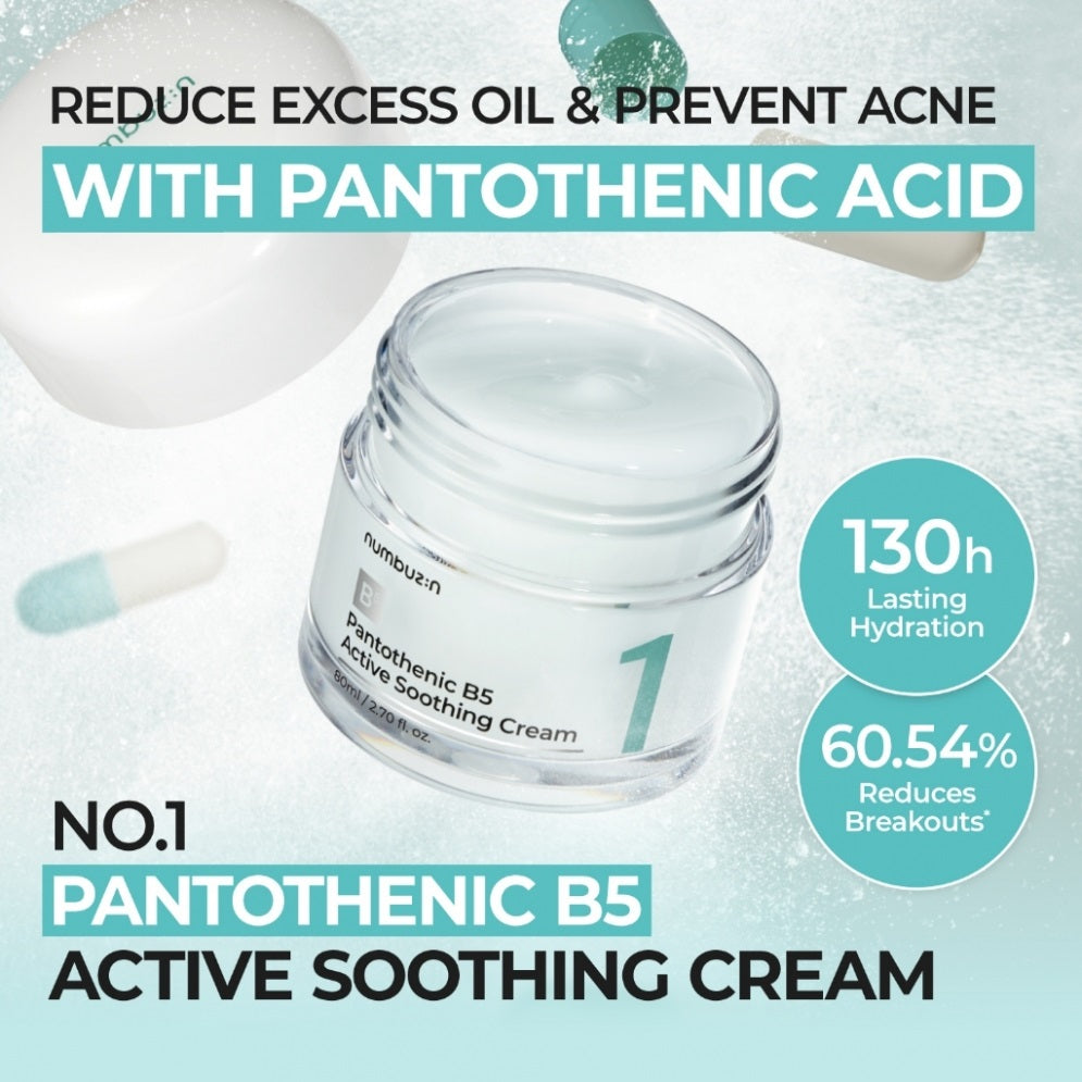 NUMBUZIN NO. 1 PANTOTHENIC B5 ACTIVE SOOTHING SERUM 50ml