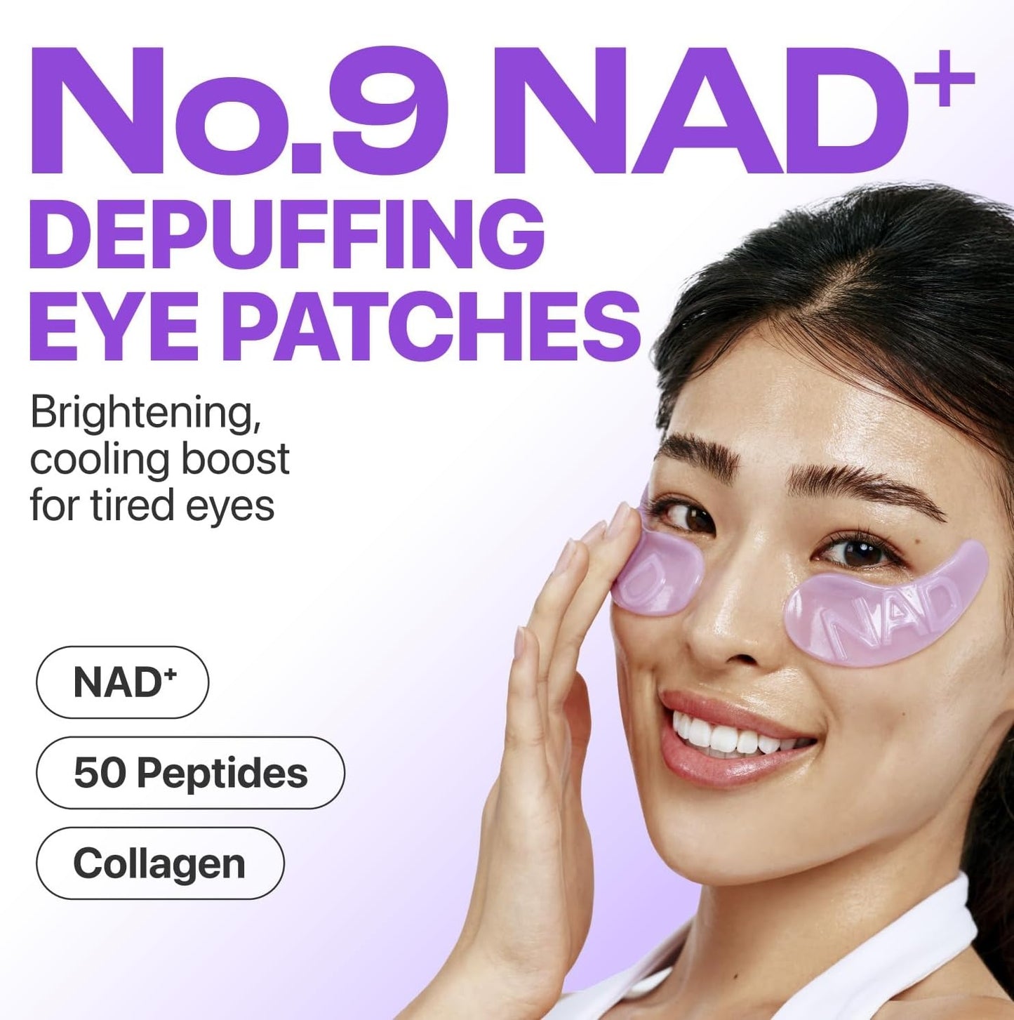NUMBUZIN NO.9 NAD COLLAGEN UNDER EYE PATCHES
