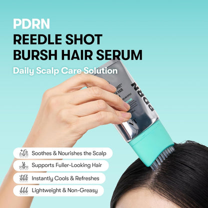 VT COSMETICS PDRN REEDLE SHOT BRUSH HAIR SERUM
