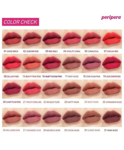 PERIPERA INK VELVET LIP TINT 4g