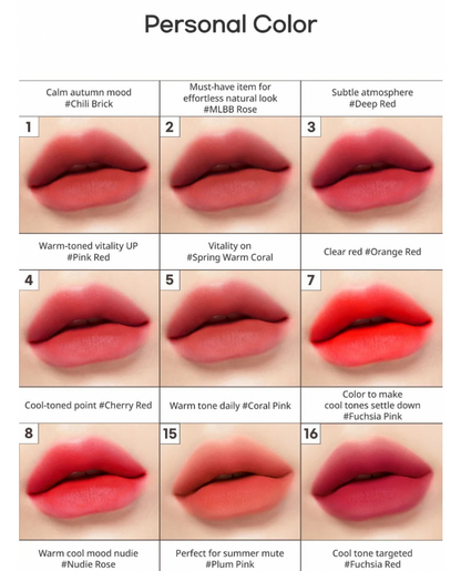 PERIPERA INK VELVET LIP TINT 4g