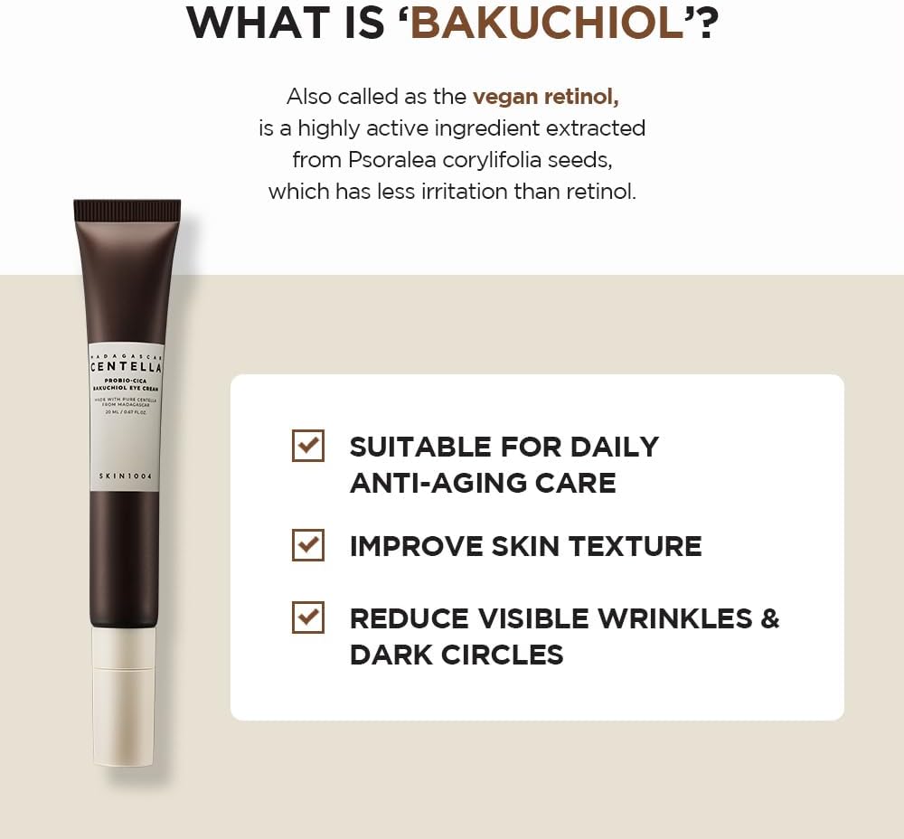 SKIN1004 MADAGASCAR CENTELLA PROBIO-CICA BAKUCHIOL EYE CREAM 20ml