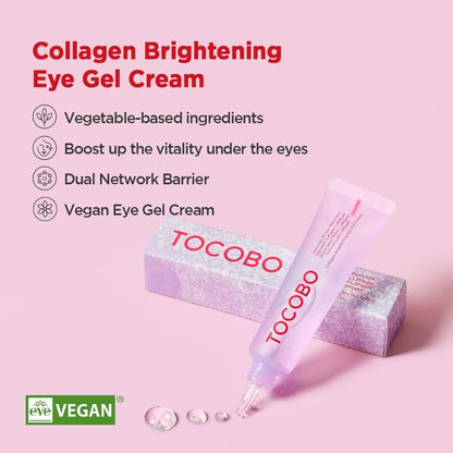 TOCOBO COLLAGEN BRIGHTENING EYE GEL CREAM 30ml