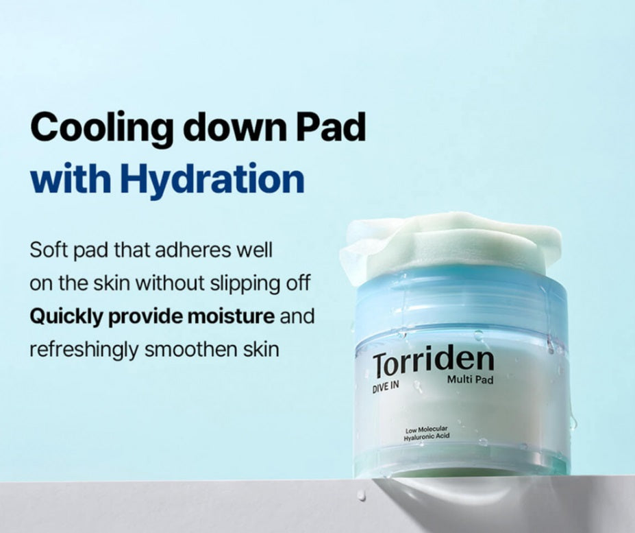 TORRIDEN DIVE-IN LOW MOLECULE HYALURONIC ACID MULTI PADS (80 PADS)