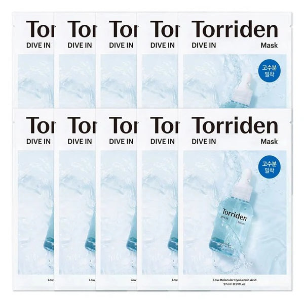 TORRIDEN DIVE-IN LOW MOLECULAR HYALURONIC ACID MASK