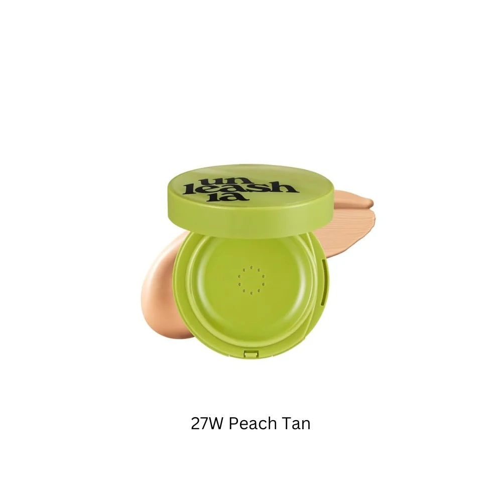 UNLEASHIA SATIN WEAR HEALTHY-GREEN CUSHION SPF30 PA++ 15g