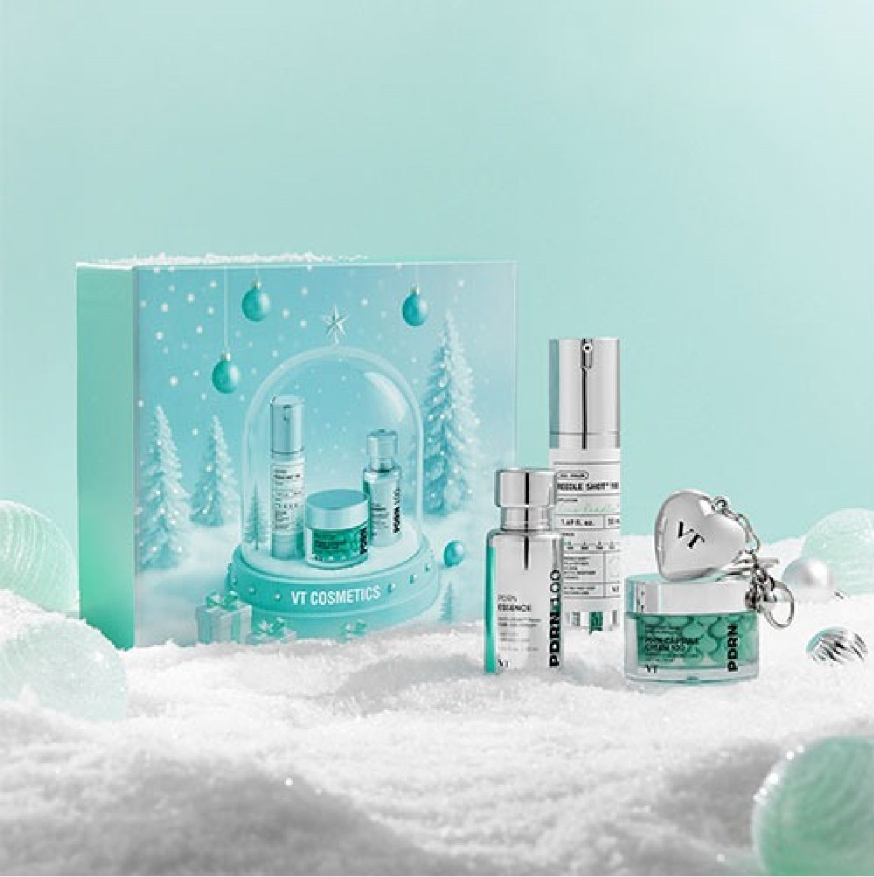 VT COSMETICS REEDLE SHOT & PDRN SHINING HOLIDAY SET - 1 Set (4 items)