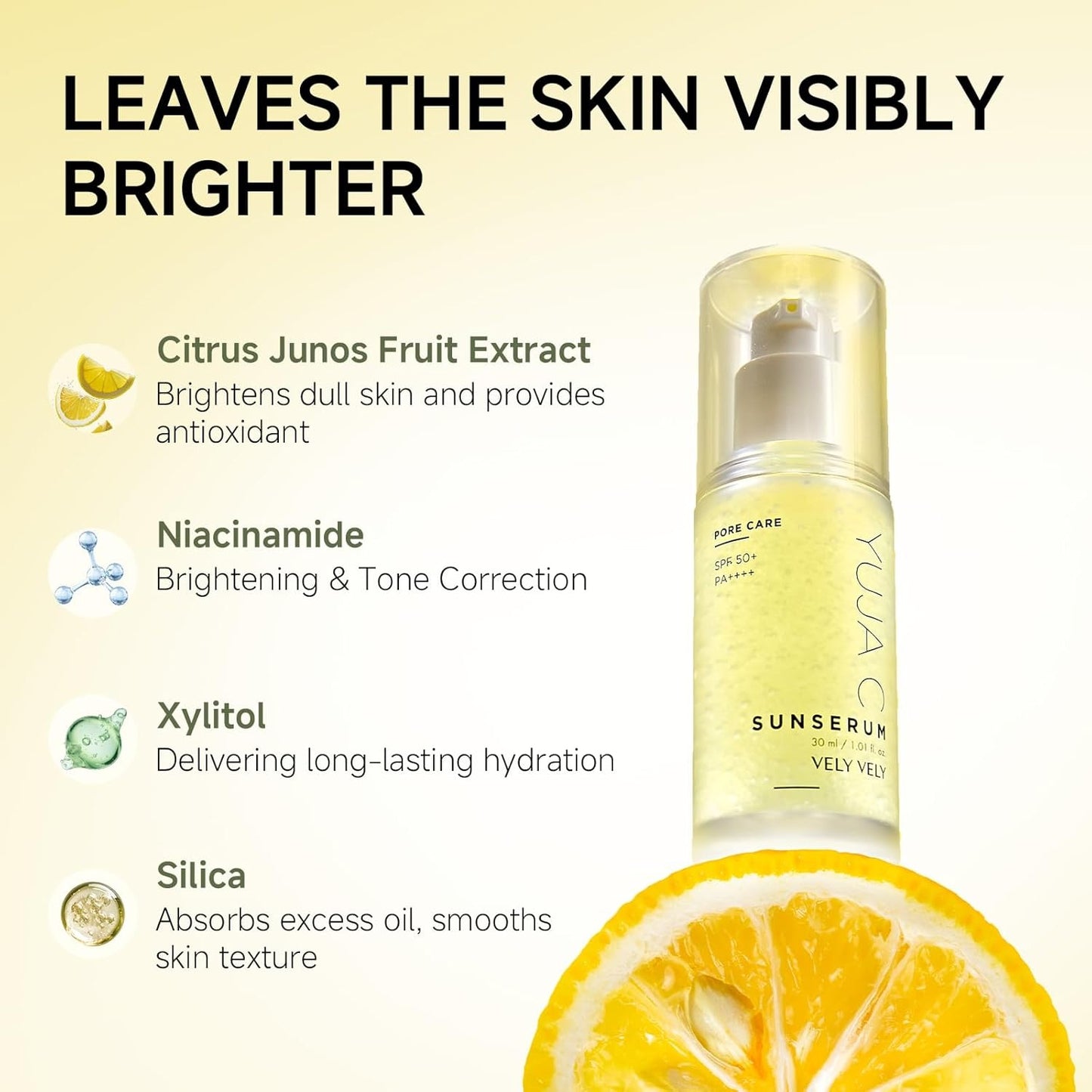 VELY VELY YUJA C SUN SERUM
