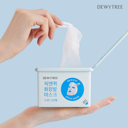 DEWYTREE PICK AND QUICK REFRESHING AQUA MASK 30PCS